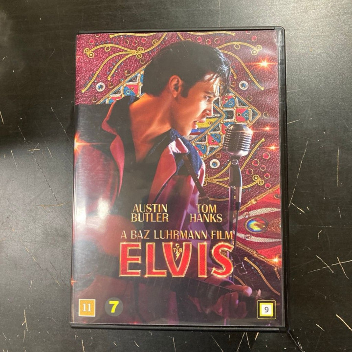 Elvis (2022) DVD (VG+/M-) -draama-